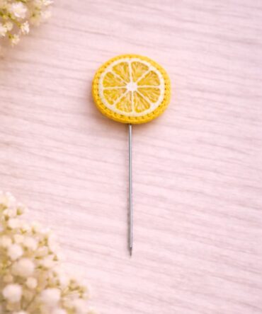 Lemon Slice Hijab Pin