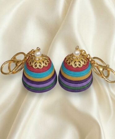 Multicolored Quilling Earrings